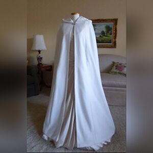 Hooded Wedding Cape